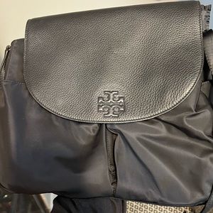 Tory Burch Thea Baby Bag with changing pad & stroller straps - Black
